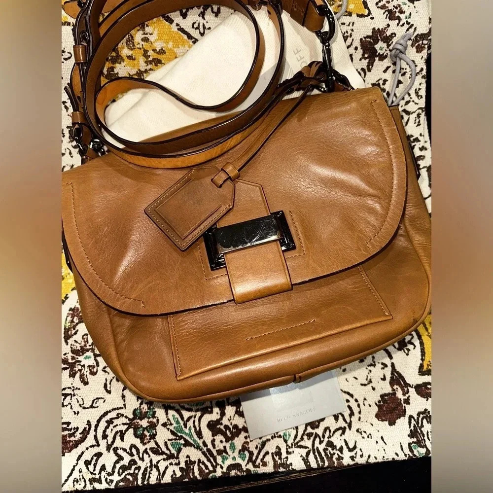 Reed Krakoff Tan Leather Top Handle & Crossbody Bag‎